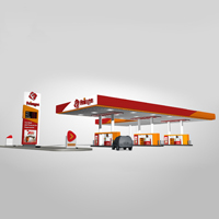 Gas station design