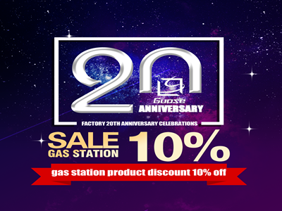 gas station product 10% off
